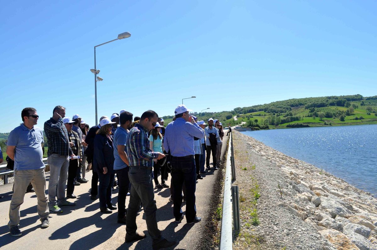 İMO KOCAELİ, İSU KANDIRA BARAJ VE TESİSLERİNİ İNCELEDİ