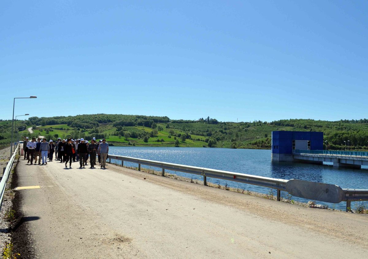 İMO KOCAELİ, İSU KANDIRA BARAJ VE TESİSLERİNİ İNCELEDİ