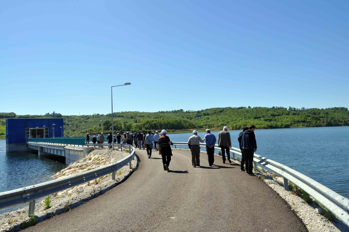 İMO KOCAELİ, İSU KANDIRA BARAJ VE TESİSLERİNİ İNCELEDİ