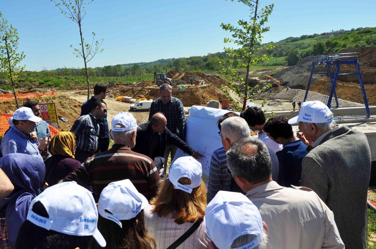 İMO KOCAELİ, İSU KANDIRA BARAJ VE TESİSLERİNİ İNCELEDİ