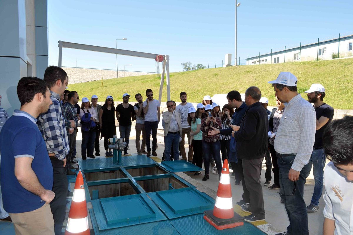İMO KOCAELİ, İSU KANDIRA BARAJ VE TESİSLERİNİ İNCELEDİ