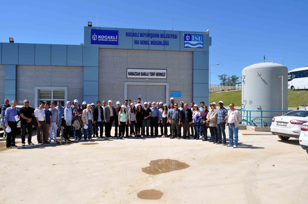 İMO KOCAELİ, İSU KANDIRA BARAJ VE TESİSLERİNİ İNCELEDİ