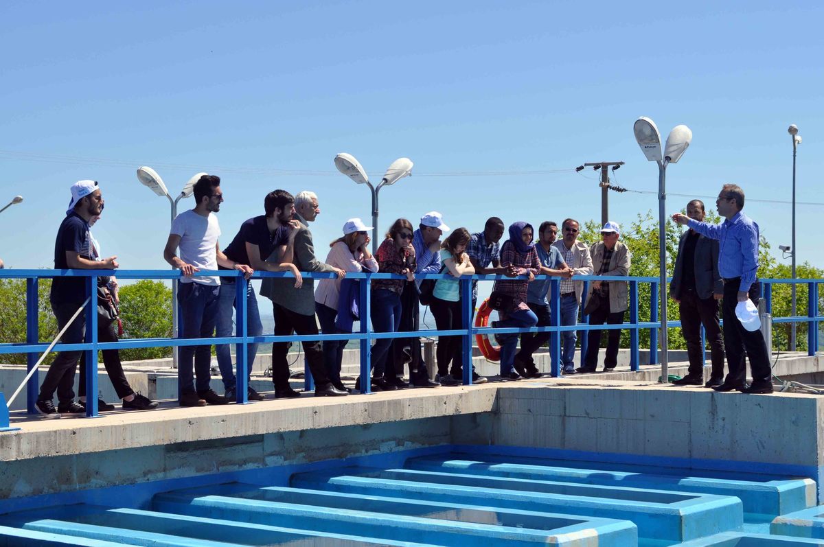 İMO KOCAELİ, İSU KANDIRA BARAJ VE TESİSLERİNİ İNCELEDİ