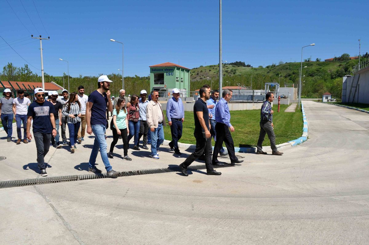 İMO KOCAELİ, İSU KANDIRA BARAJ VE TESİSLERİNİ İNCELEDİ