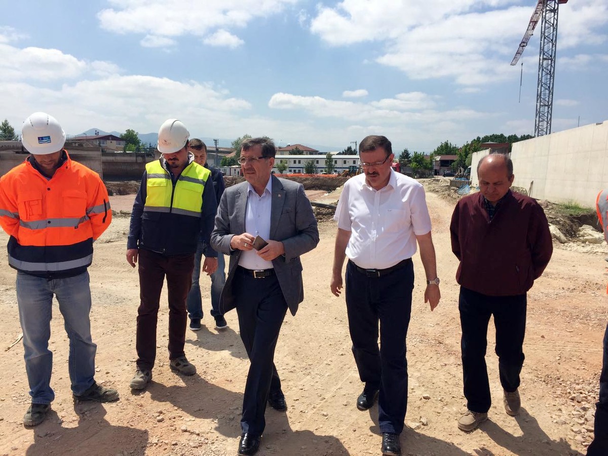 MİLLETVEKİLİ İLYAS ŞEKER, İSU YATIRIMLARINI İNCELEDİ.