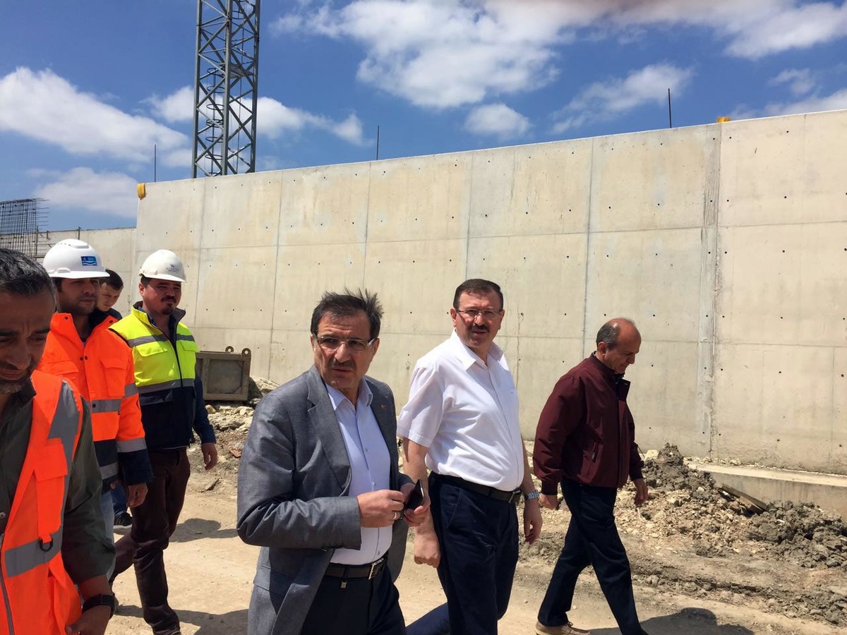 MİLLETVEKİLİ İLYAS ŞEKER, İSU YATIRIMLARINI İNCELEDİ.