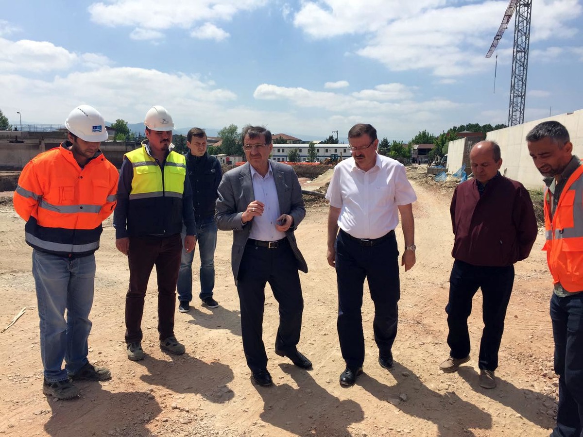 MİLLETVEKİLİ İLYAS ŞEKER, İSU YATIRIMLARINI İNCELEDİ.