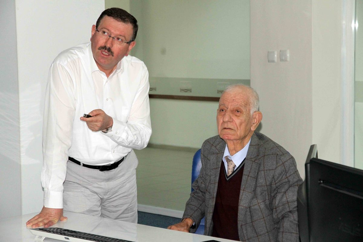 İSU GENEL MÜDÜRÜ, 60 YILLIK TECRÜBELİ MÜHENDİSİ AĞIRLADI