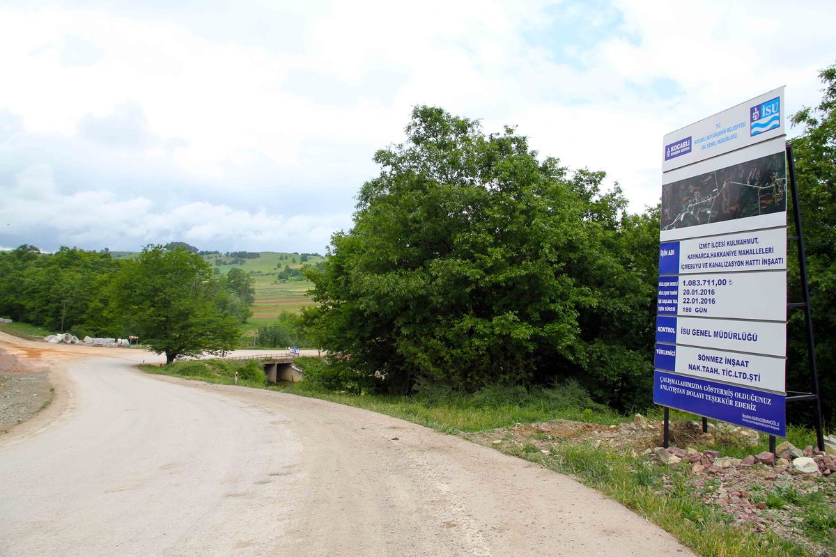 İZMİT’İN KIRSAL MAHALLELERİ SAĞLIKLI ALTYAPIYA KAVUŞUYOR