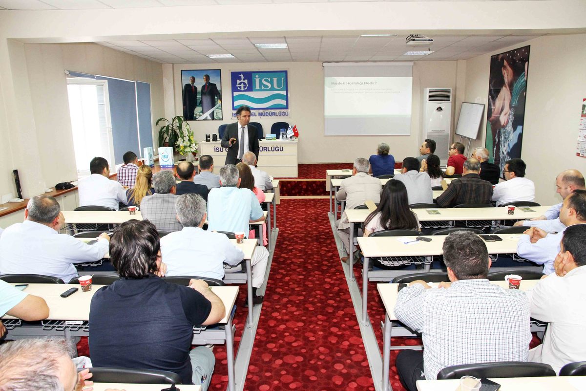İSU’DA İŞ SAĞLIĞI VE GÜVENLİĞİ SEMİNERİ