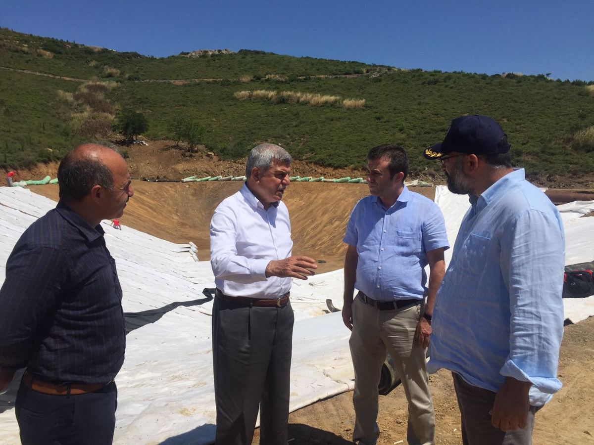 BAŞKAN KARAOSMANOĞLU, GEBZE’DE İNCELEMELER YAPTI