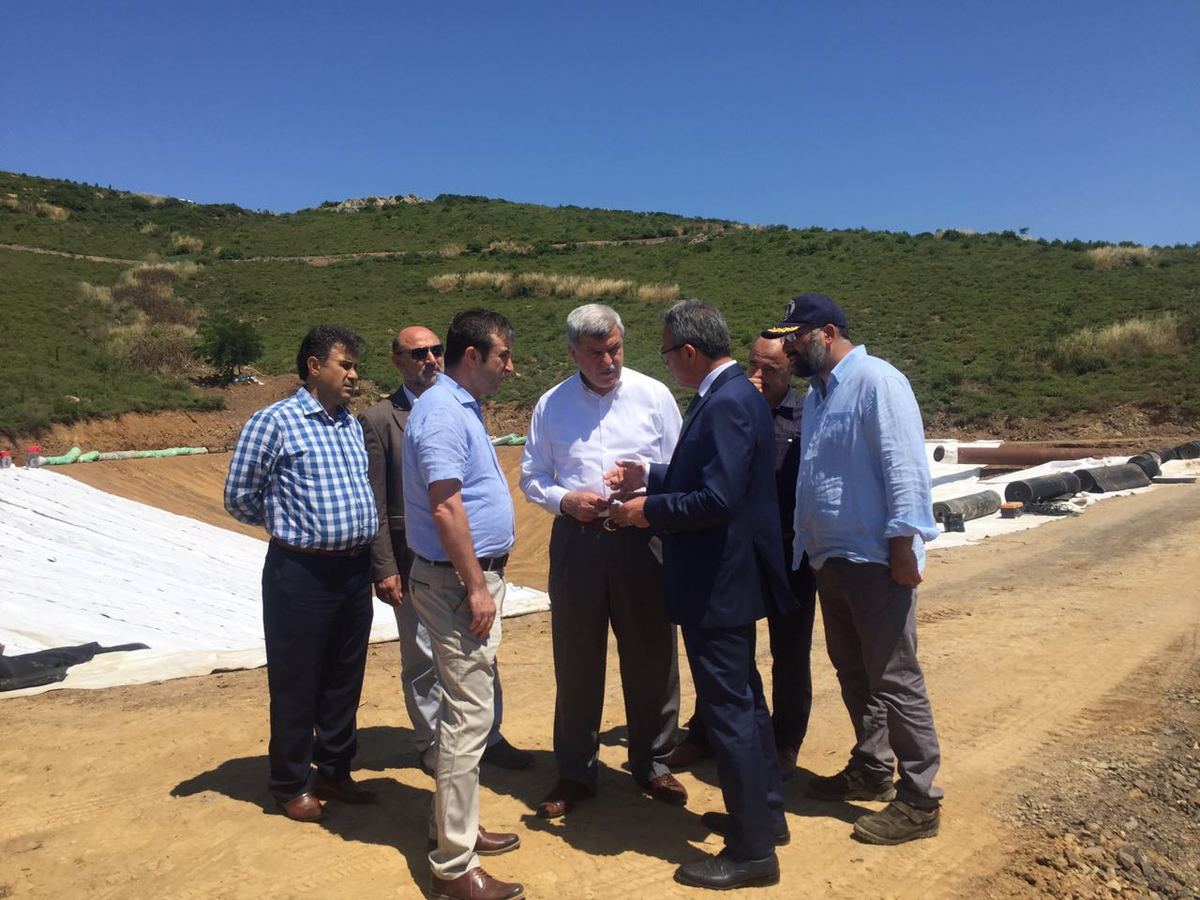 BAŞKAN KARAOSMANOĞLU, GEBZE’DE İNCELEMELER YAPTI