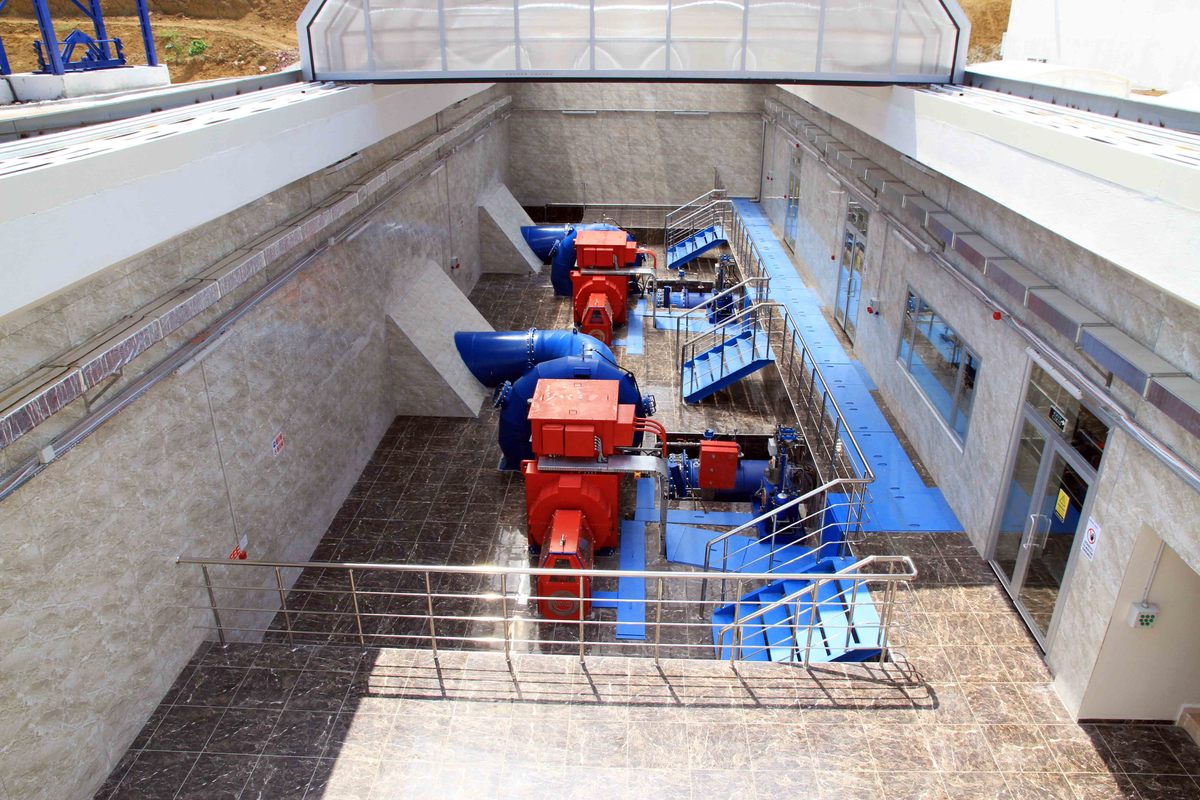 KANDIRA NAMAZGAH HES’TE ELEKTRİK ÜRETİMİNE BAŞLANDI.
