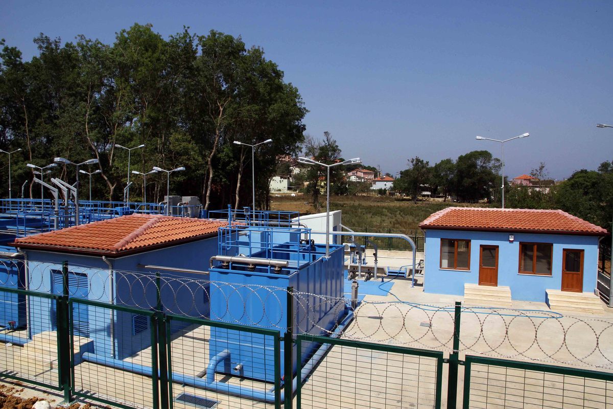 KANDIRA SEYREK MODÜLER ATIKSU ARITMA TESİSİ FAALİYETE GEÇTİ