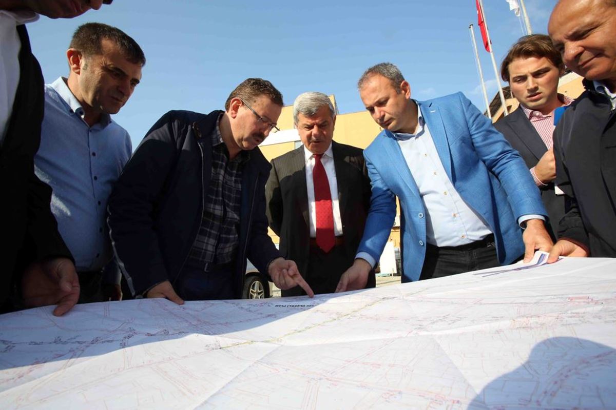 BAŞKAN KARAOSMANOĞLU, 17 MİLYON TL’LİK PROJEYİ DENETLEDİ