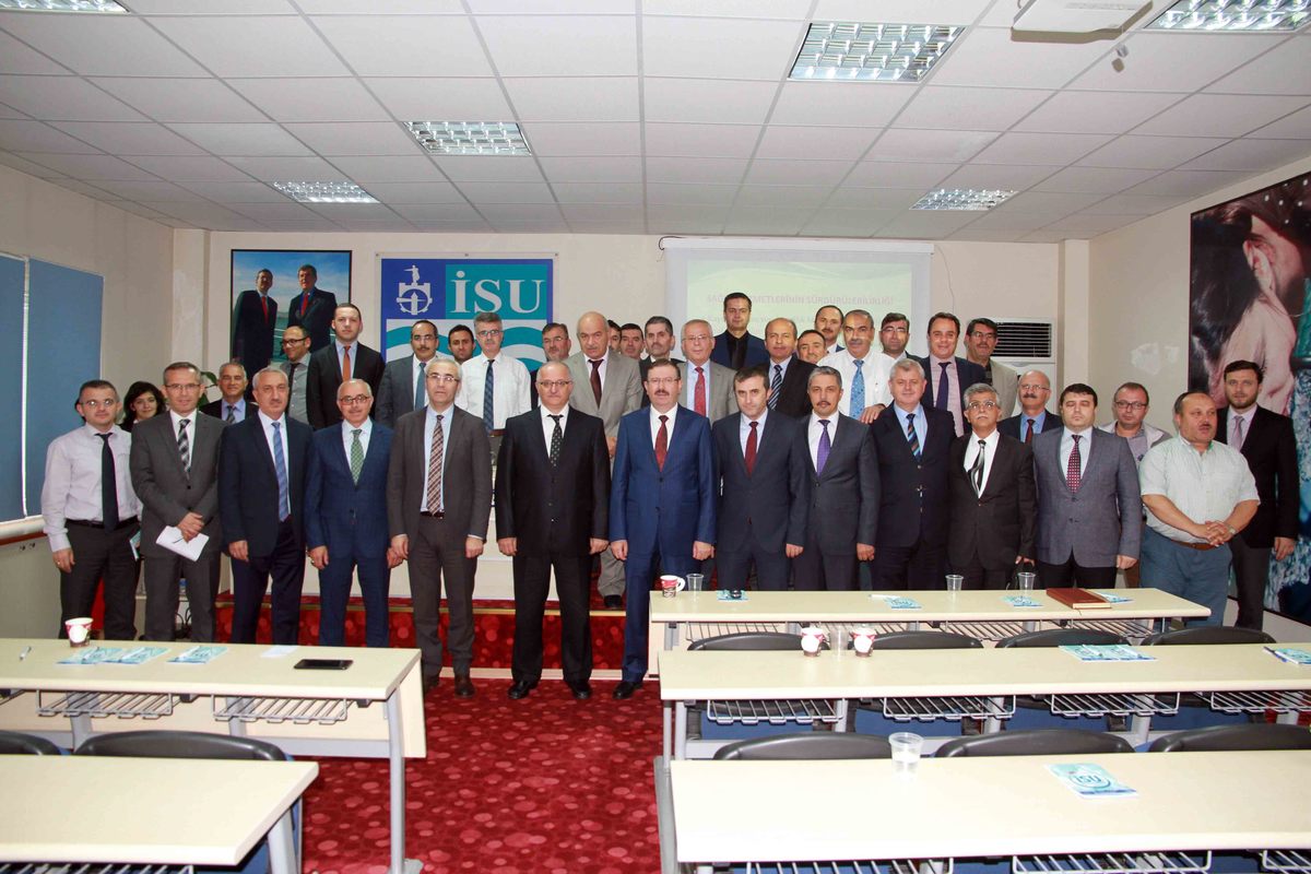 İSU YÖNETİCİLERİNE SAĞLIK SEMİNERİ VERİLDİ.