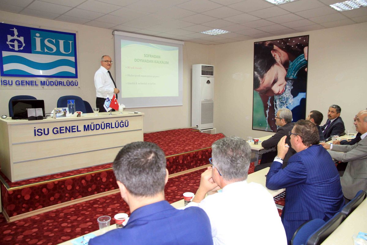 İSU YÖNETİCİLERİNE SAĞLIK SEMİNERİ VERİLDİ.
