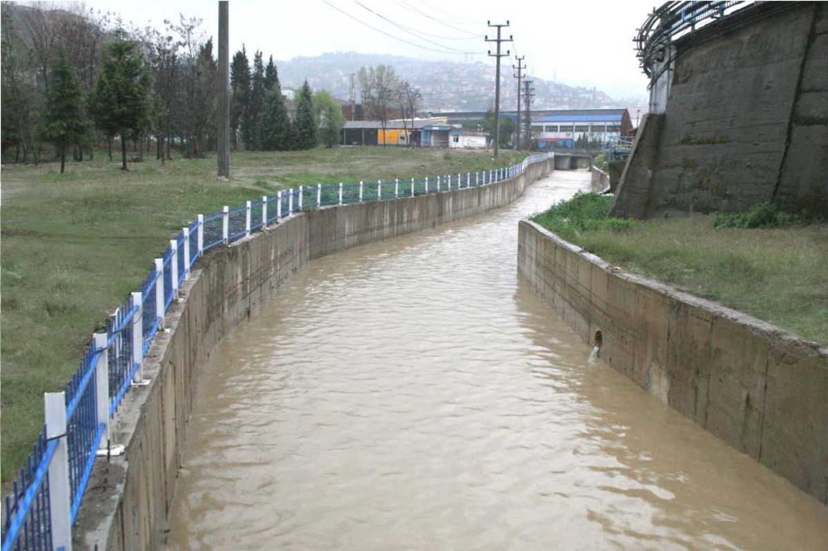 MODEL KENTTE DEĞİŞİM DEVAM EDİYOR;ARTIK DERELER TEHDİT ETMİYOR