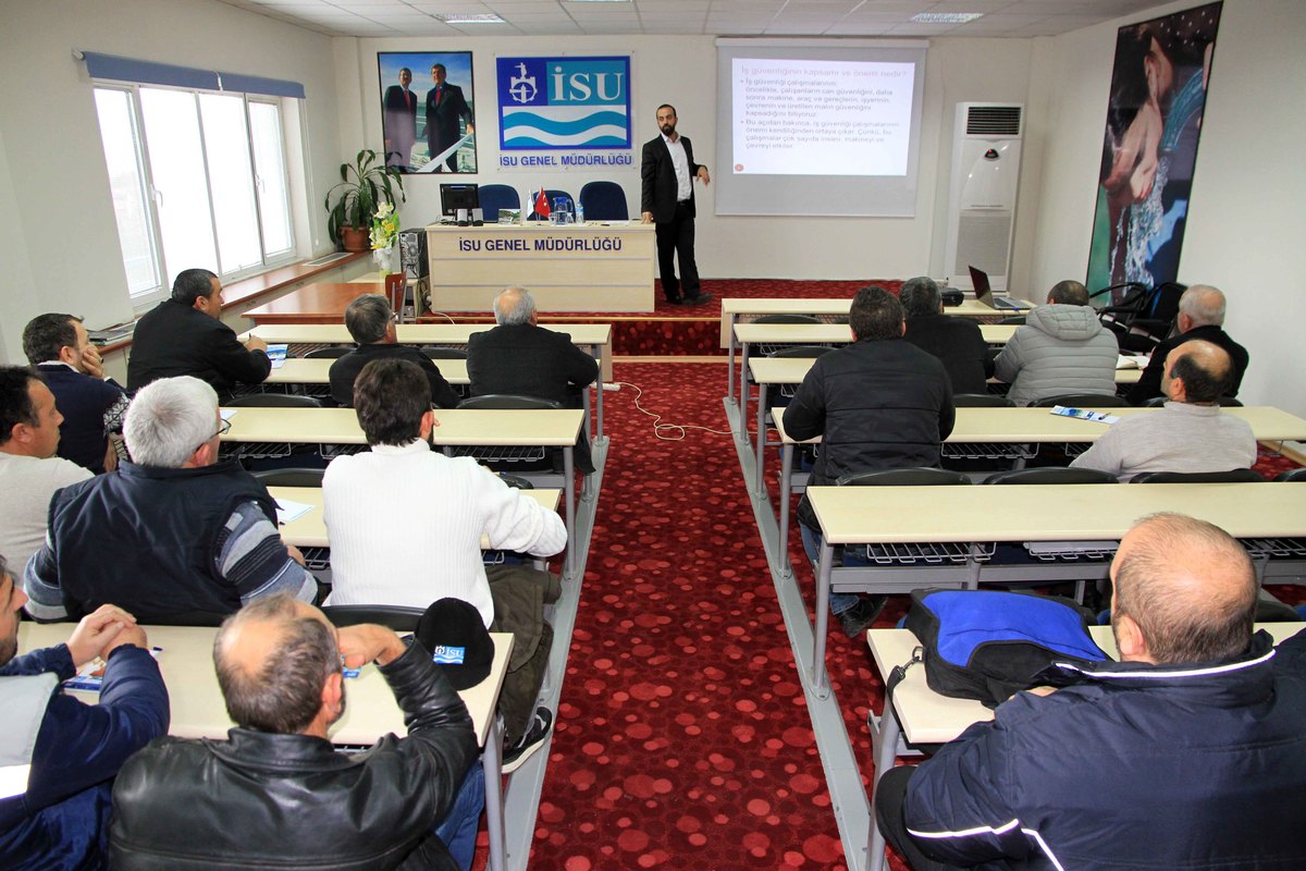 İSU ÇALIŞANLARINA MESLEKİ EĞİTİM PROGRAMI DÜZENLENDİ