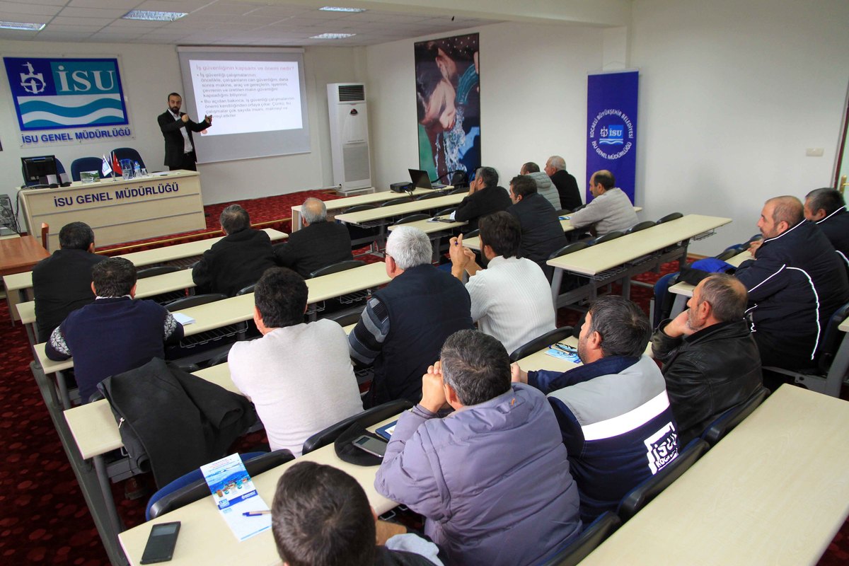 İSU ÇALIŞANLARINA MESLEKİ EĞİTİM PROGRAMI DÜZENLENDİ