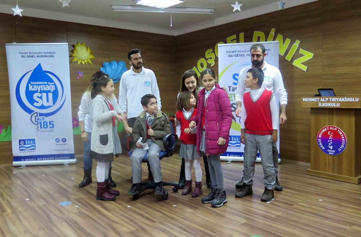 GEBZE’DE DÖRT OKULDA SU VE ÇEVRE BİLİNCİ EĞİTİMİ VERİLDİ.