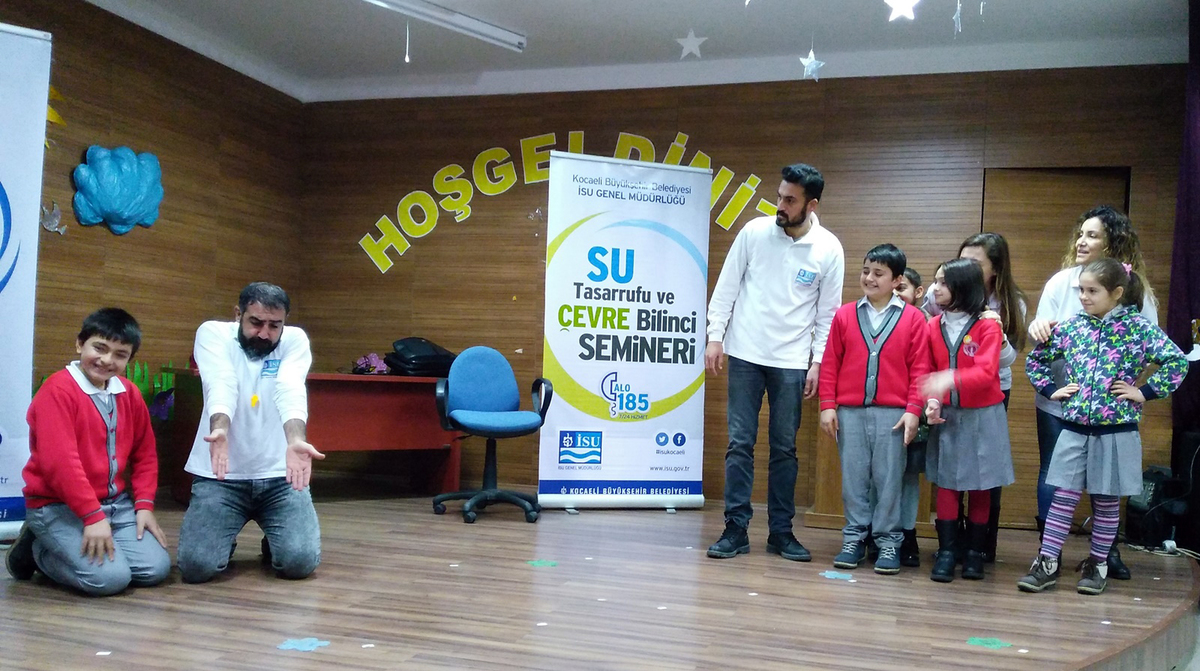 GEBZE’DE DÖRT OKULDA SU VE ÇEVRE BİLİNCİ EĞİTİMİ VERİLDİ.