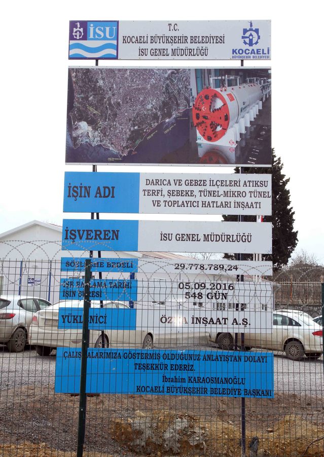  İZMİT KÖRFEZİ ATIKSU KUŞAKLAMASINDA SON AŞAMA