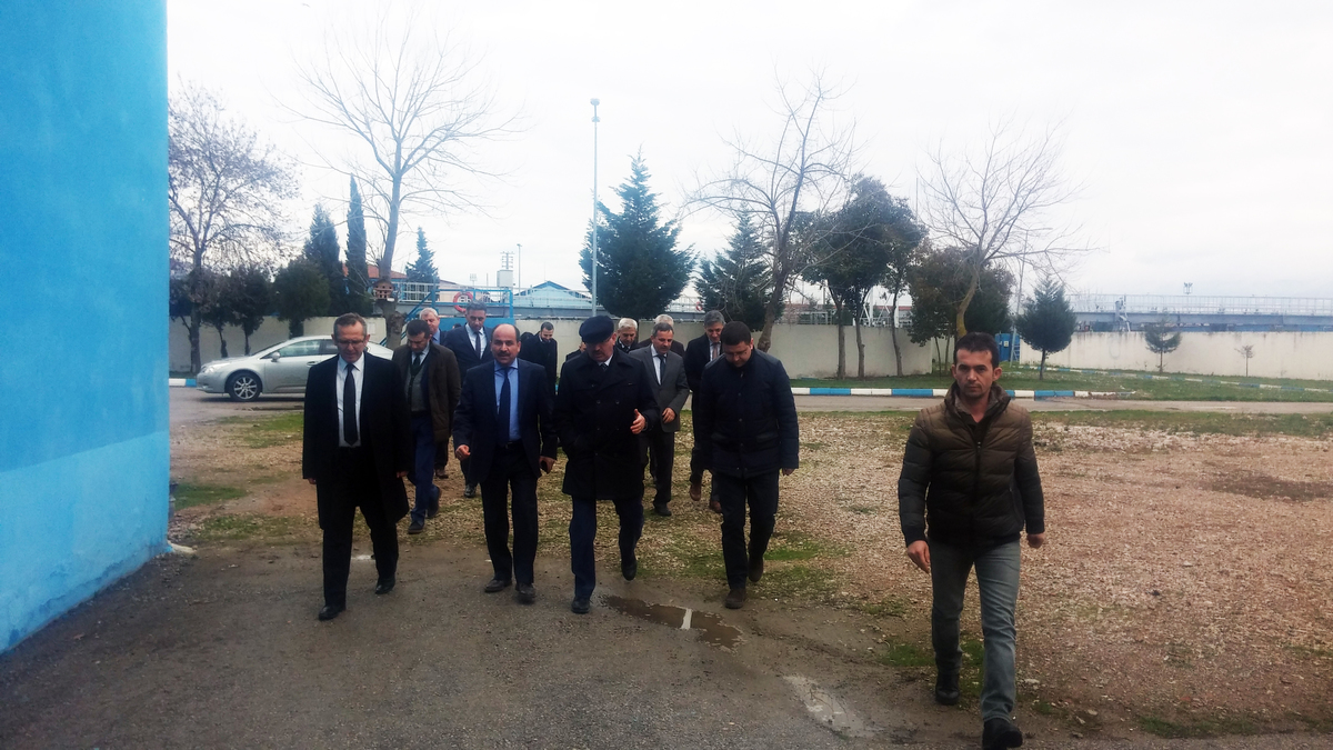 ÇED GENEL MÜDÜRÜ İSU’DA İNCELEME YAPTI.