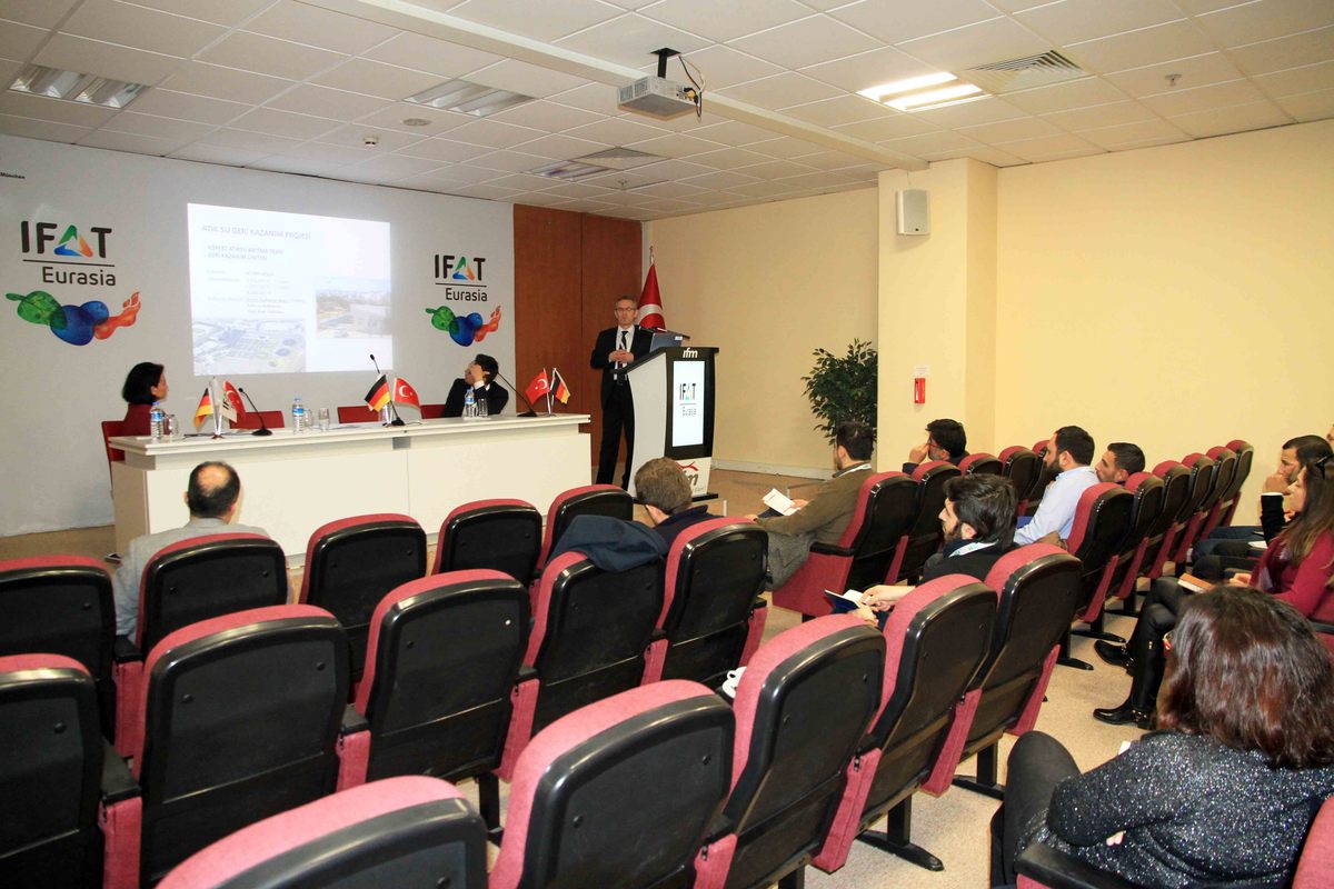 İSU ATIKSU UYGULAMALARI ÇEVRE TEKNOLOJİLERİ FUARINDA ANLATILDI.