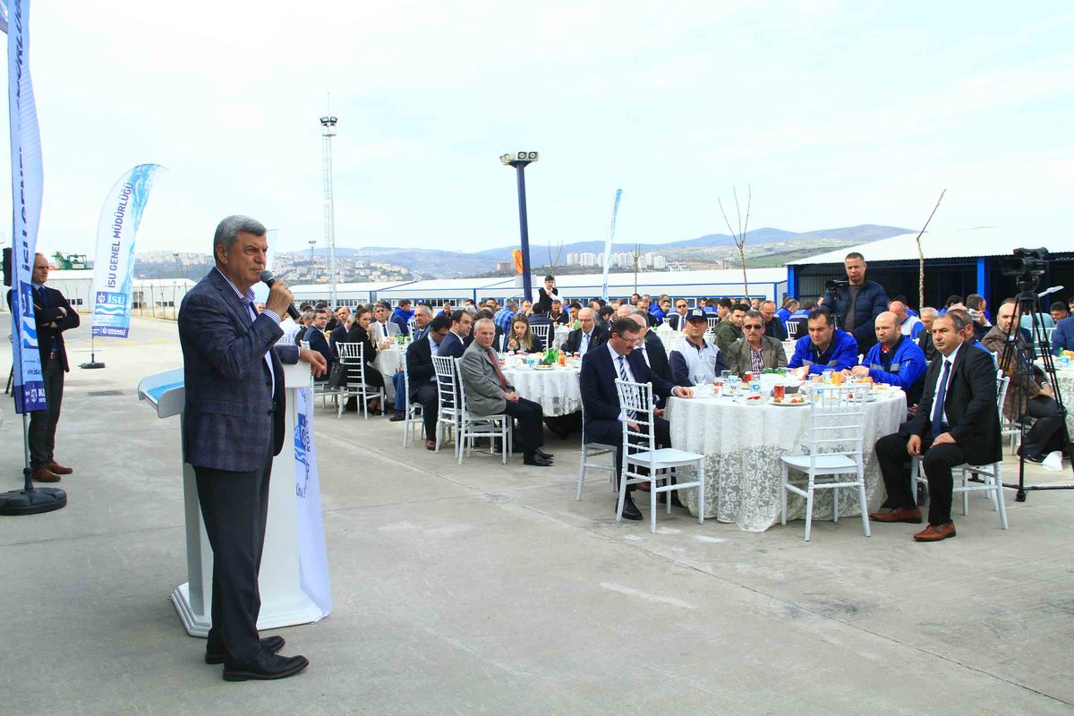 İSU GENEL MÜDÜRLÜĞÜ LOJİSTİK ÜSSÜ AÇILDI