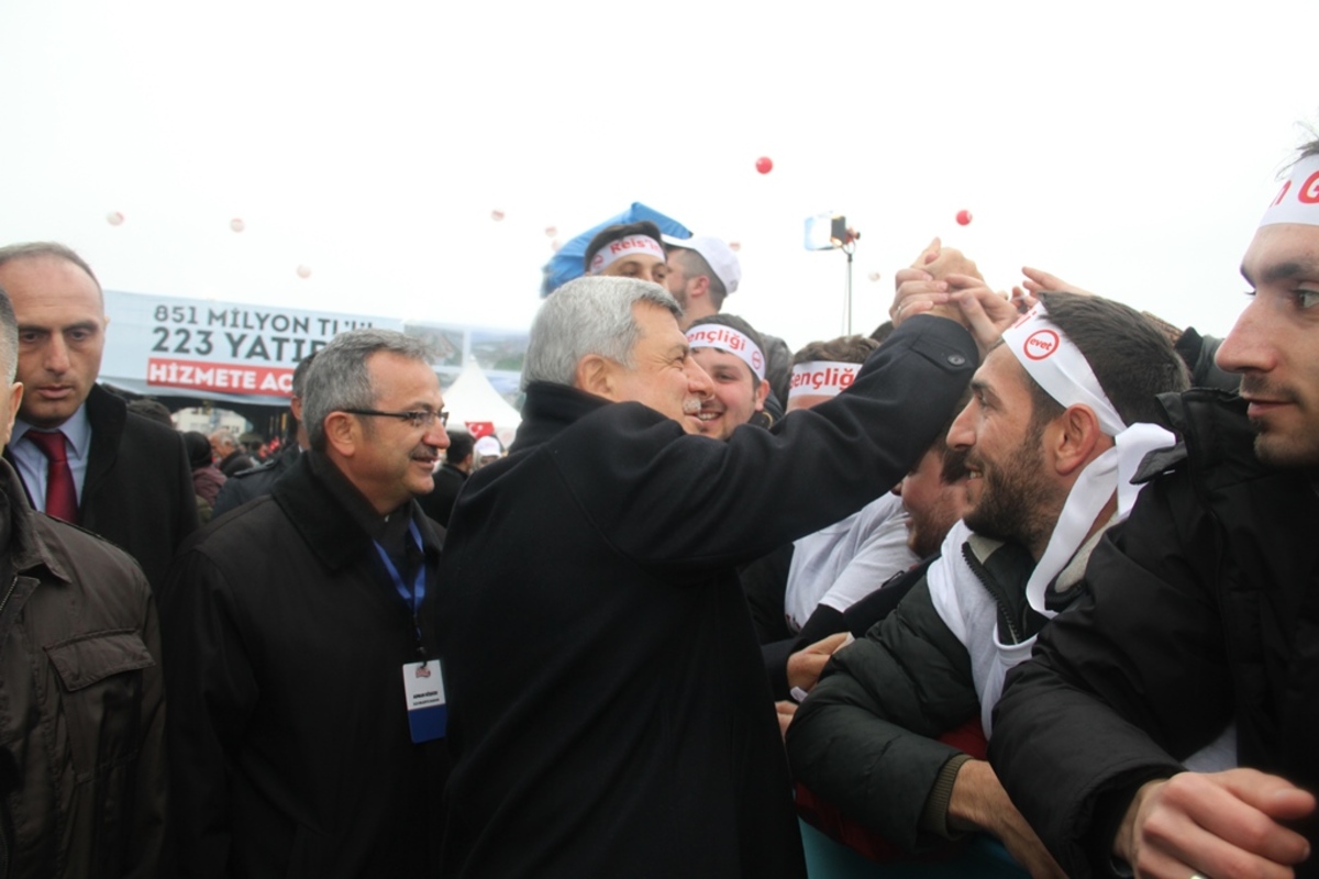 CUMHURBAŞKANI ERDOĞAN: KOCAELİ ADETA ŞAHA KALKTI