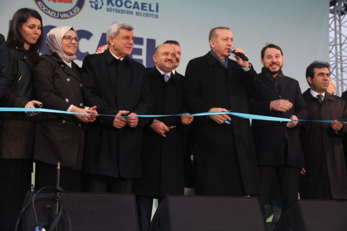 CUMHURBAŞKANI ERDOĞAN: KOCAELİ ADETA ŞAHA KALKTI