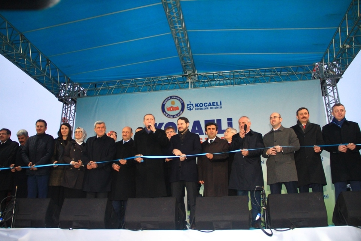 CUMHURBAŞKANI ERDOĞAN: KOCAELİ ADETA ŞAHA KALKTI