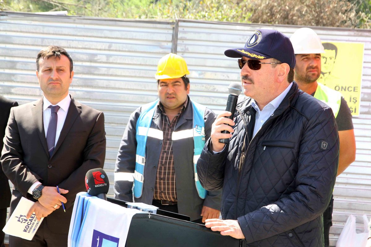 BAŞKAN İBRAHİM KARAOSMANOĞLU,”ALTYAPIYA VURULAN SON MÜHÜR”