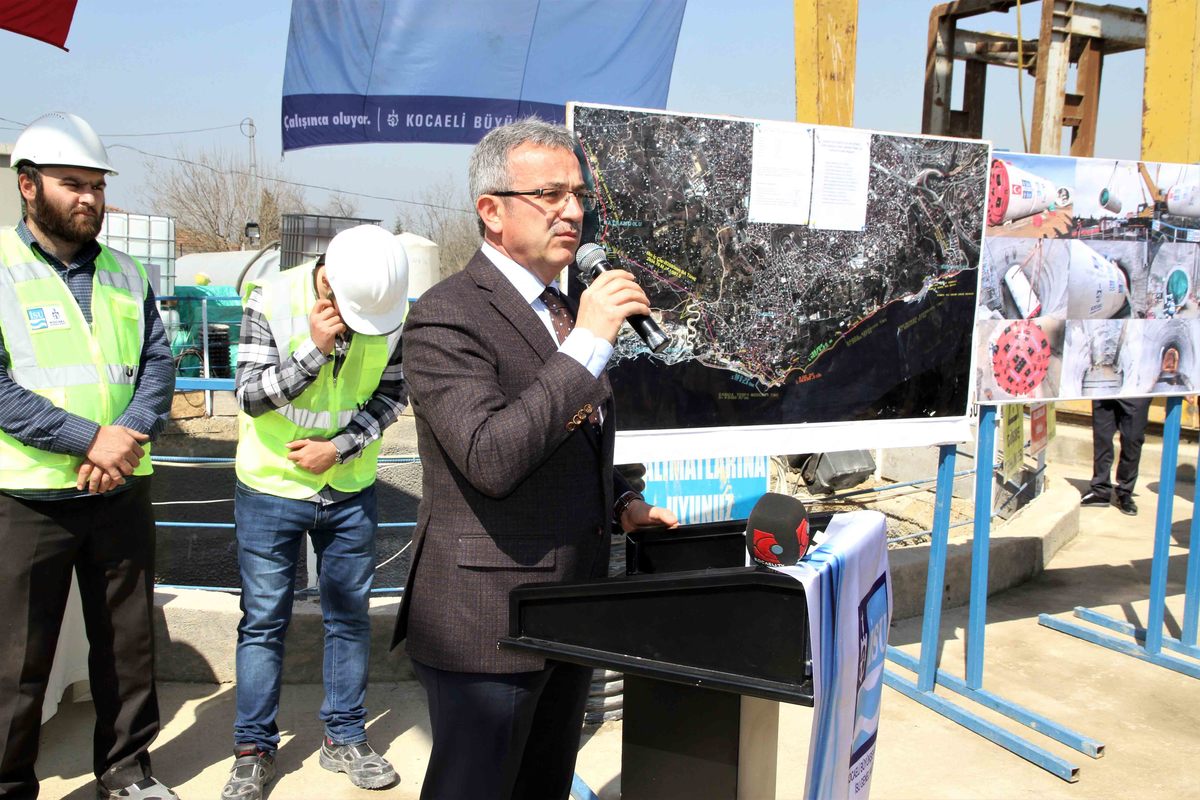 BAŞKAN İBRAHİM KARAOSMANOĞLU,”ALTYAPIYA VURULAN SON MÜHÜR”
