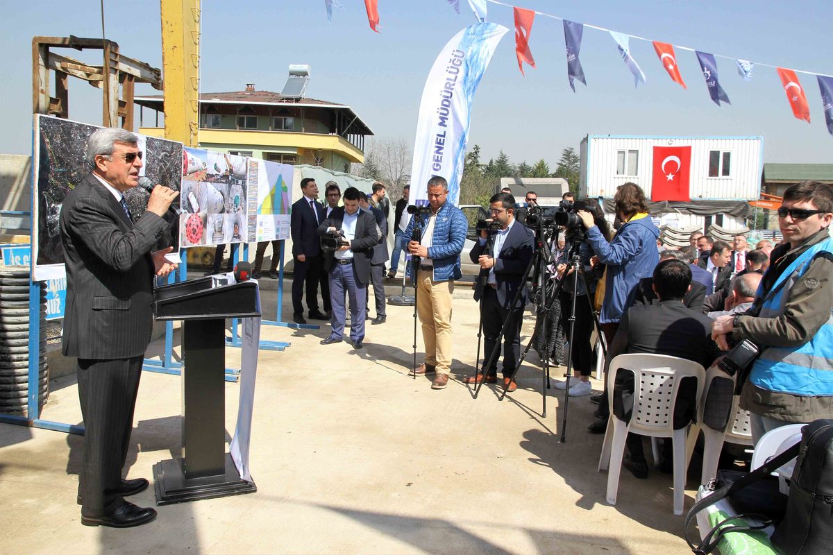 BAŞKAN İBRAHİM KARAOSMANOĞLU,”ALTYAPIYA VURULAN SON MÜHÜR”