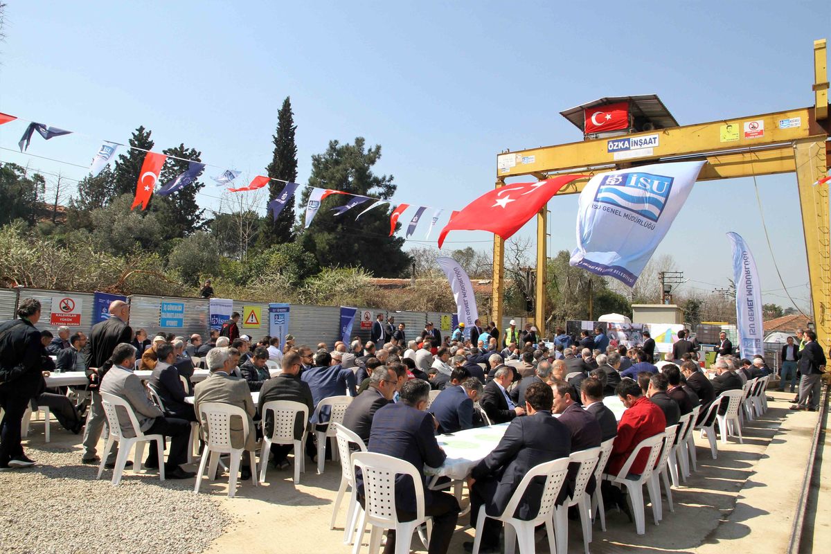 BAŞKAN İBRAHİM KARAOSMANOĞLU,”ALTYAPIYA VURULAN SON MÜHÜR”