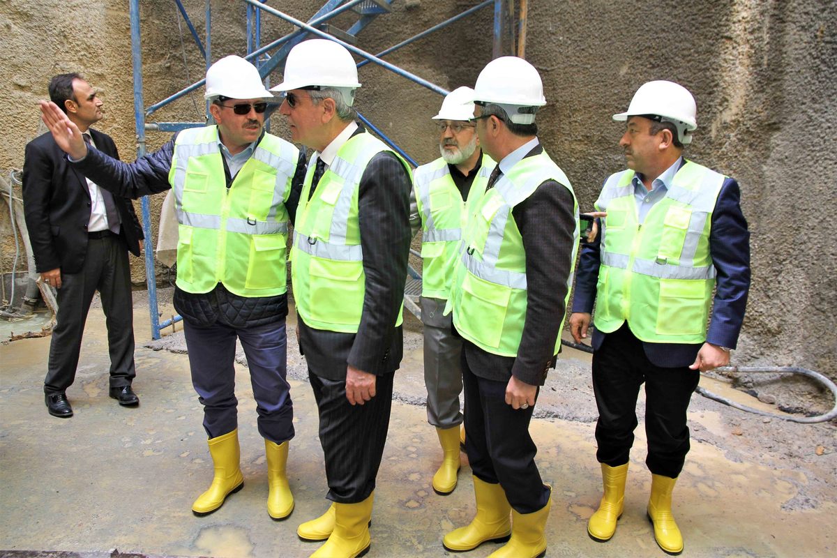 BAŞKAN İBRAHİM KARAOSMANOĞLU,”ALTYAPIYA VURULAN SON MÜHÜR”
