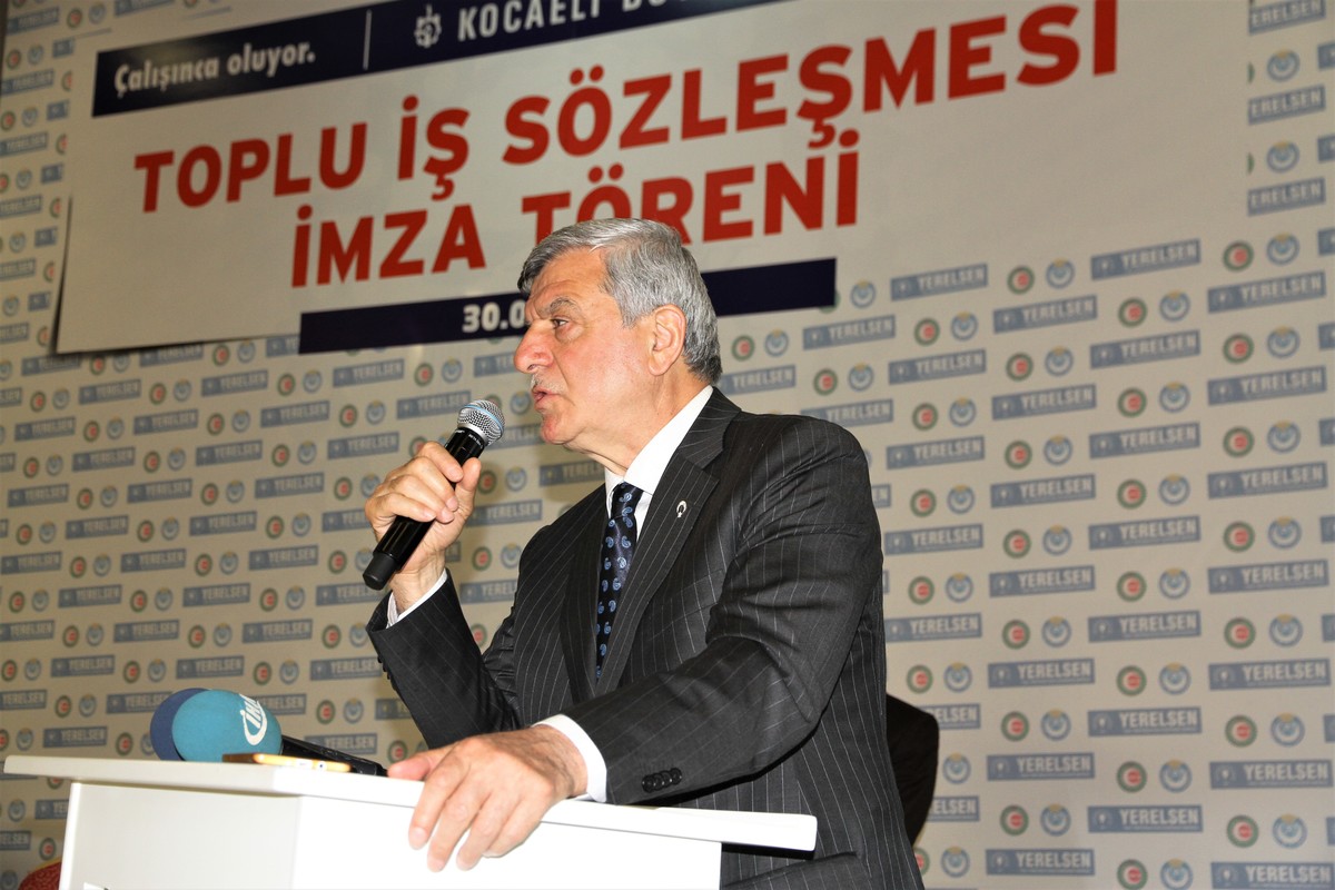 BÜYÜKŞEHİR ve İSU’DA TOPLU İŞ SÖZLEŞMESİ İMZALANDI