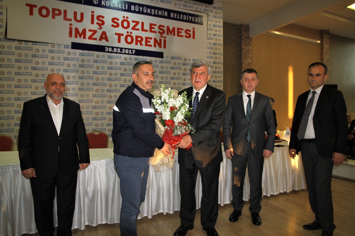 BÜYÜKŞEHİR ve İSU’DA TOPLU İŞ SÖZLEŞMESİ İMZALANDI