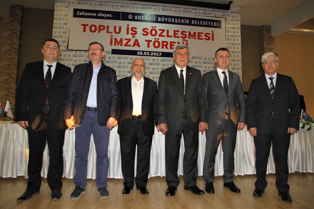 BÜYÜKŞEHİR ve İSU’DA TOPLU İŞ SÖZLEŞMESİ İMZALANDI