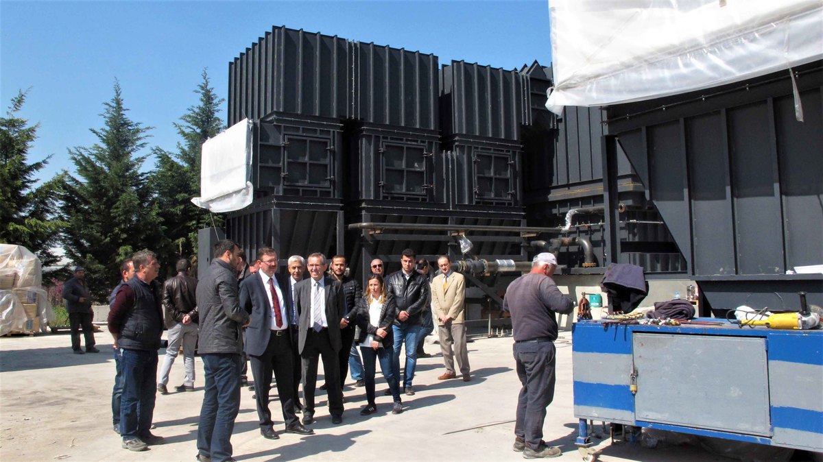 İSU BAŞİSKELE KULLAR ÇAMUR YAKMA VE ENERJİ ÜRETİM TESİSİ ORTAYA ÇIKMAYA BAŞLADI.