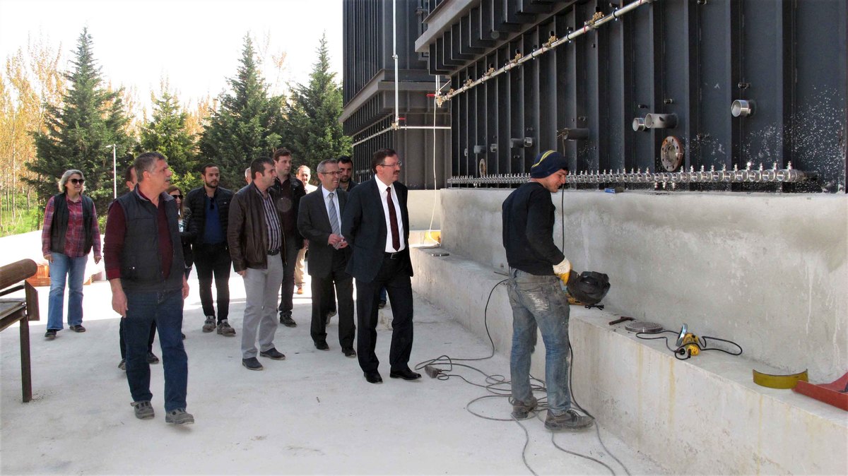 İSU BAŞİSKELE KULLAR ÇAMUR YAKMA VE ENERJİ ÜRETİM TESİSİ ORTAYA ÇIKMAYA BAŞLADI.