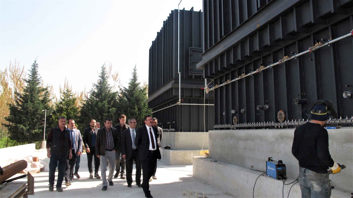 İSU BAŞİSKELE KULLAR ÇAMUR YAKMA VE ENERJİ ÜRETİM TESİSİ ORTAYA ÇIKMAYA BAŞLADI.