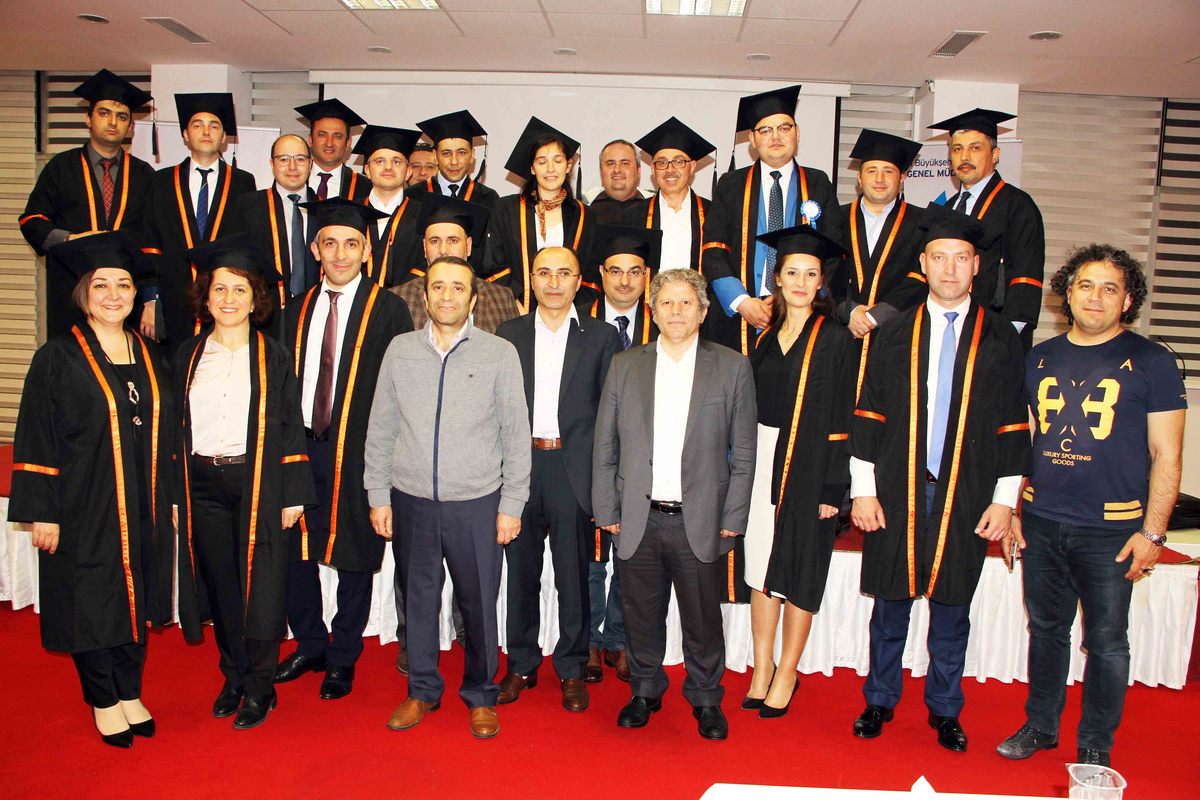 İSU-GTÜ İŞBİRLİĞİ; 22 YÖNETİCİ VE PERSONEL YÜKSEK LİSANSLARINI TAMAMLADI