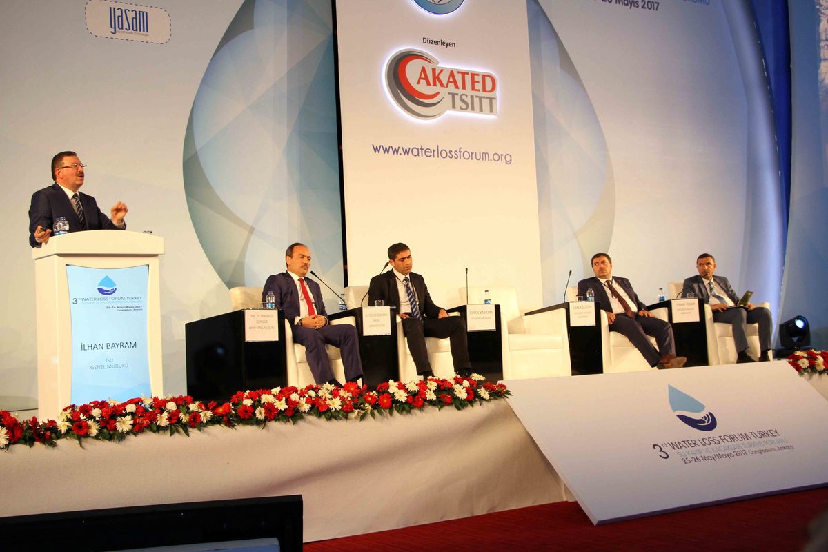 İSU GENEL MÜDÜRLÜĞÜ, SU KAYIP VE KAÇAKLARI TÜRKİYE FORUMU’NDA