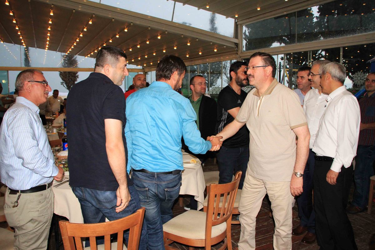 İSU GELENEKSEL İFTARI 4 İLÇE PERSONELİN KATILIMI İLE YAPILDI
