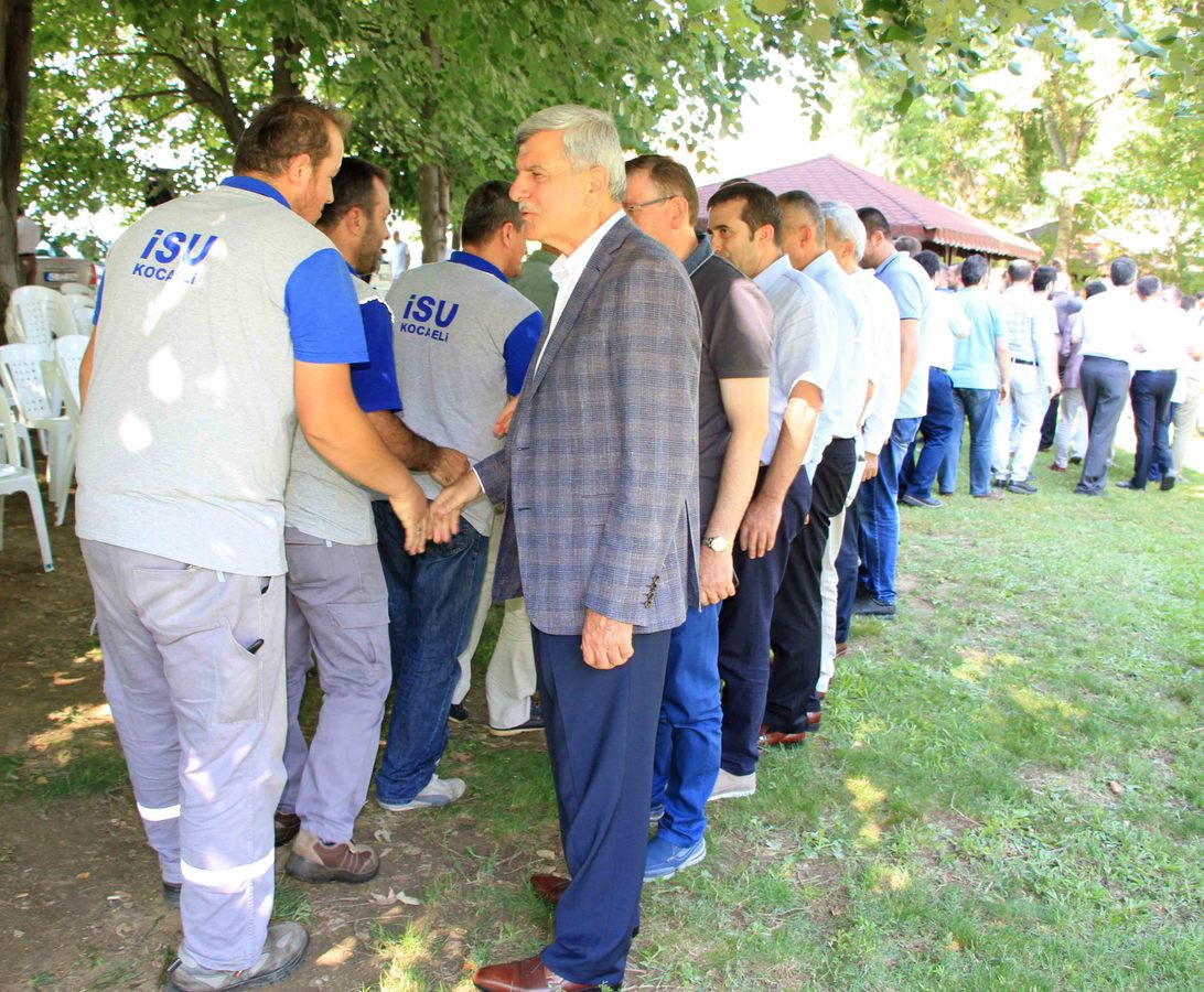 İSU GELENEKSEL RAMAZAN BAYRAMLAŞMASI YAPILDI