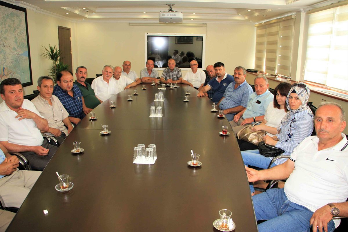 KANDIRA’LI MUHTARLARDAN HAYIRLI OLSUN ZİYARETİ