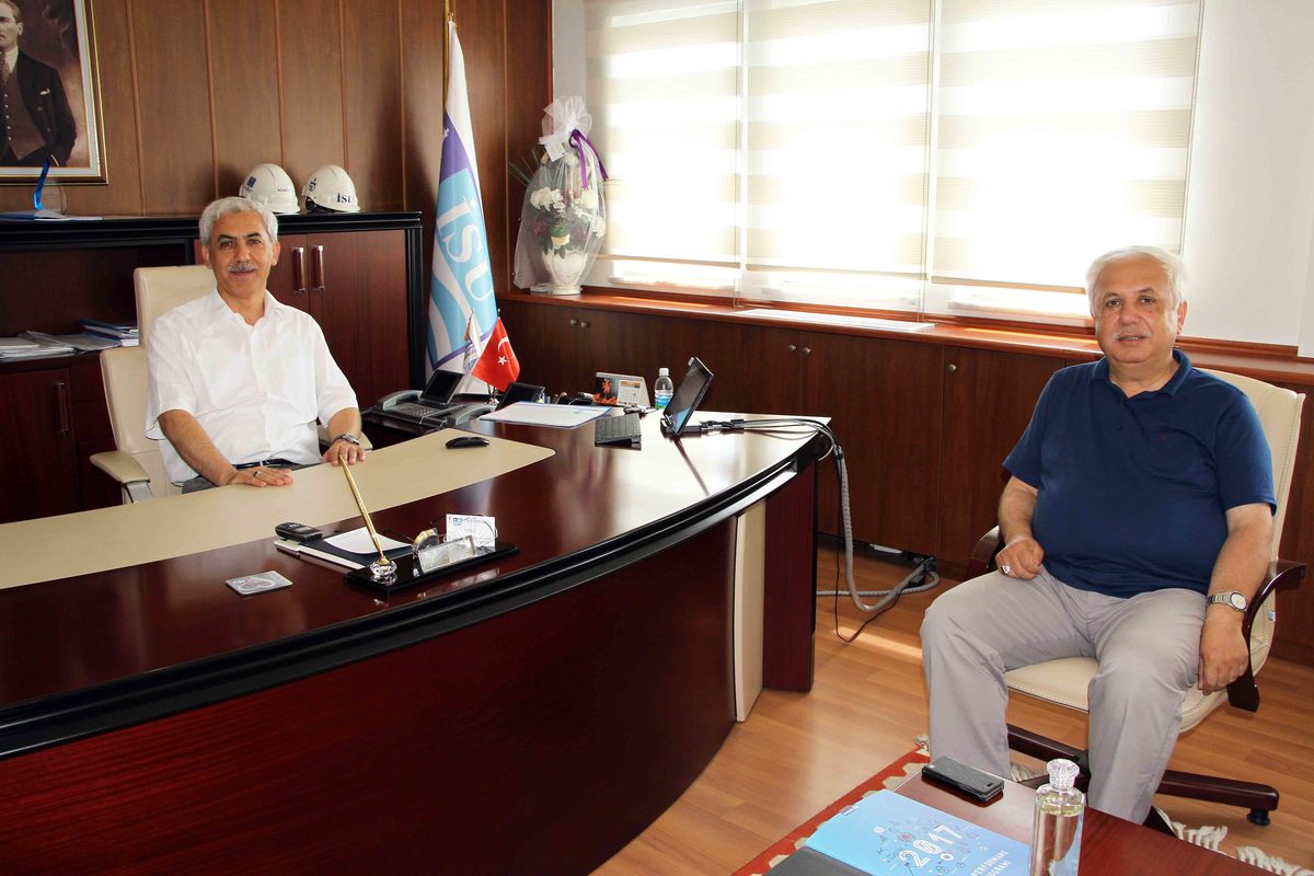 İSU GENEL MÜDÜRÜ SAĞLIK’A AĞABEY’DEN ZİYARET